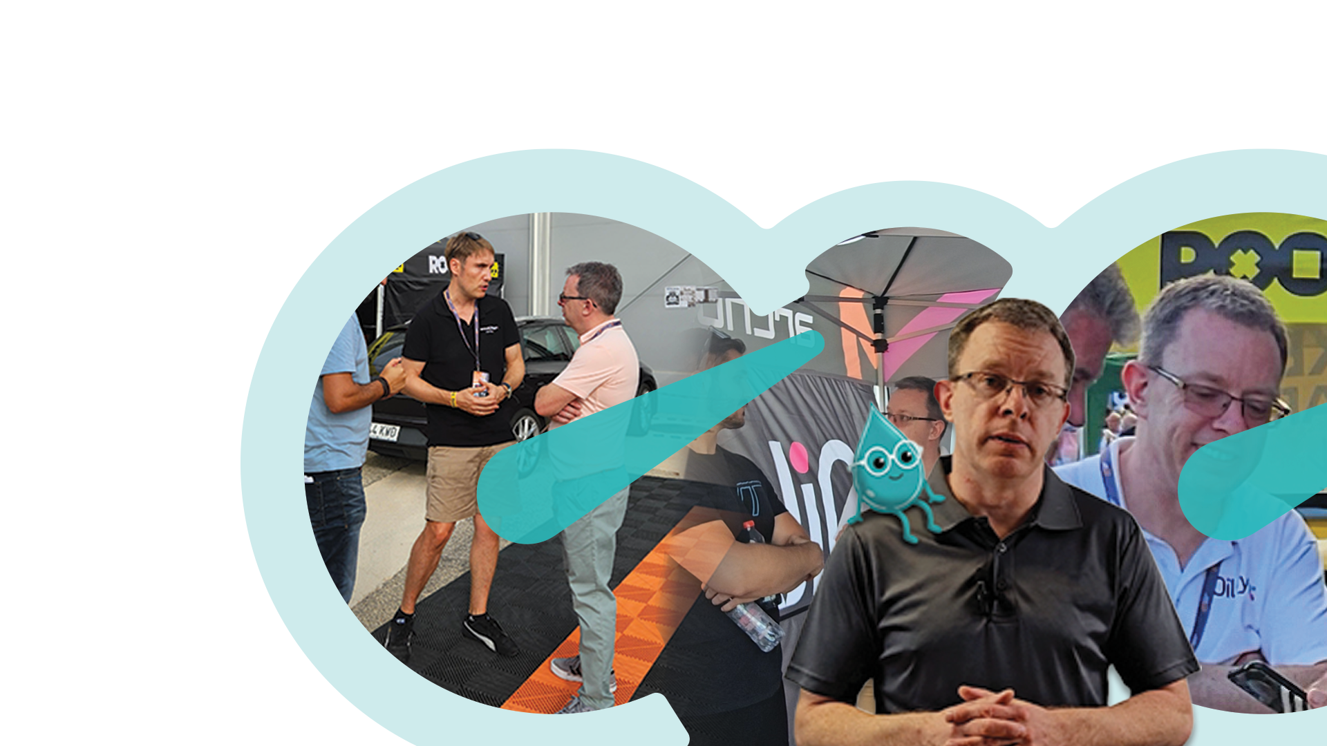 Andy Archer at automotive industry events