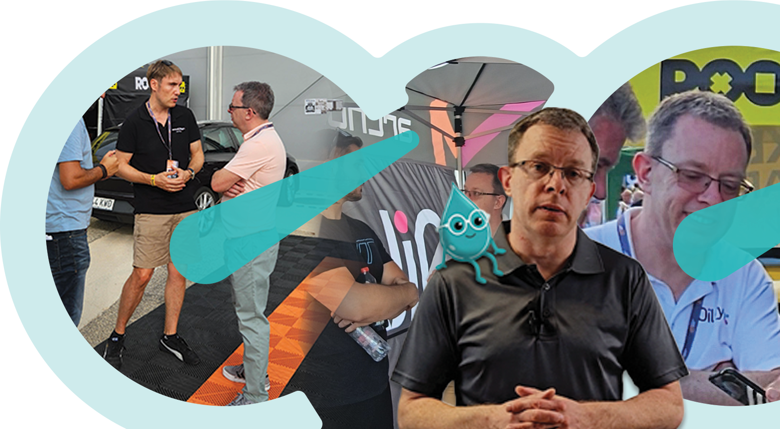 Andy Archer at automotive industry events